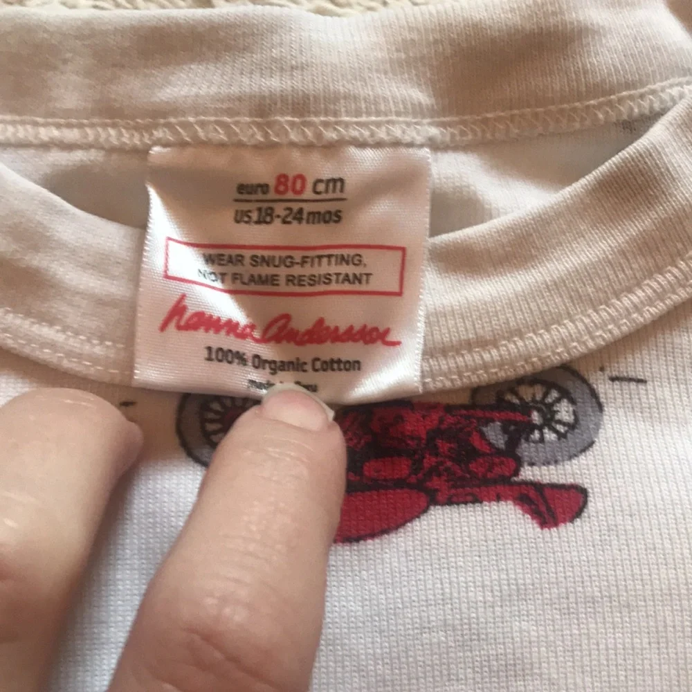 Hanna‎ Andersson motorcycle jammies 80